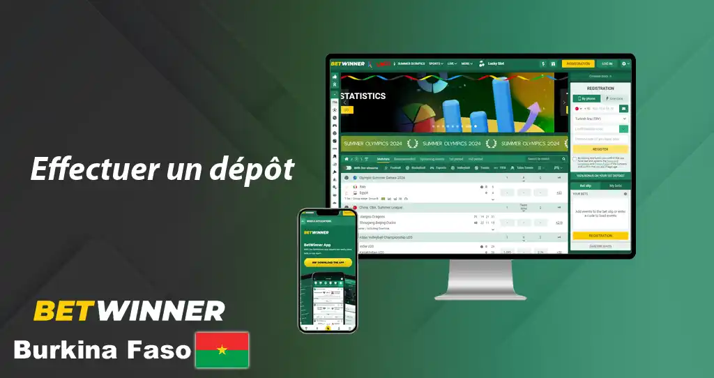 Dépôt Betwinner