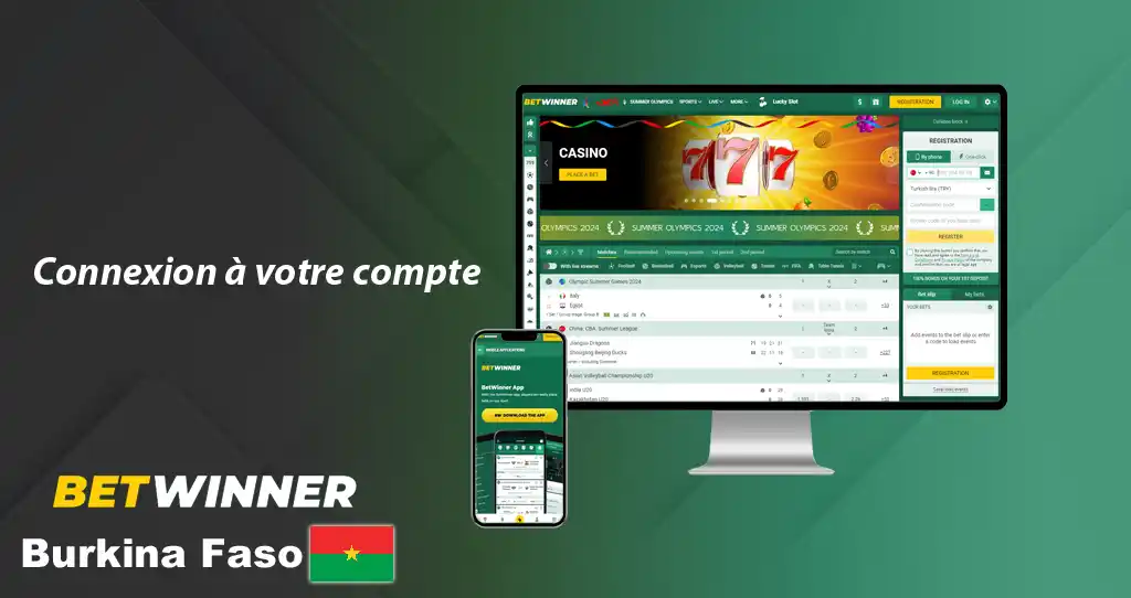 se connecter à betwinner