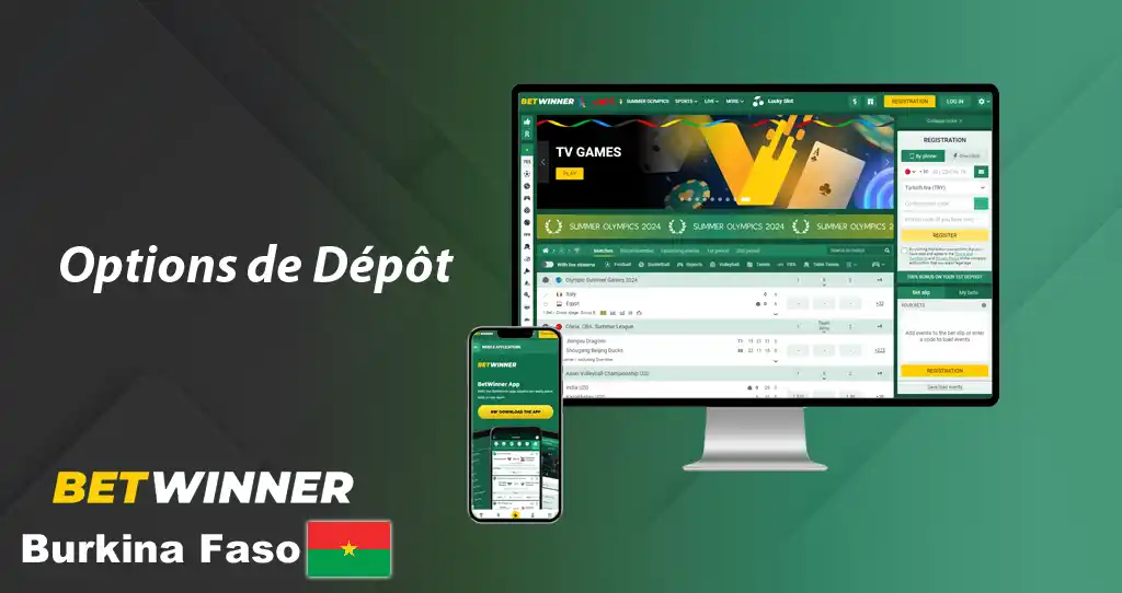 Dépôt Betwinner